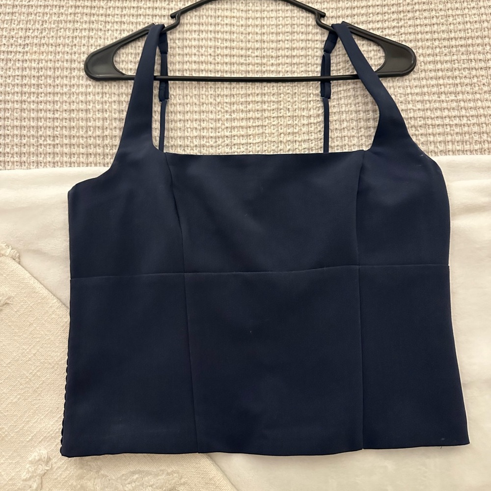 NEW Abercrombie - Navy Blue Women's Top
